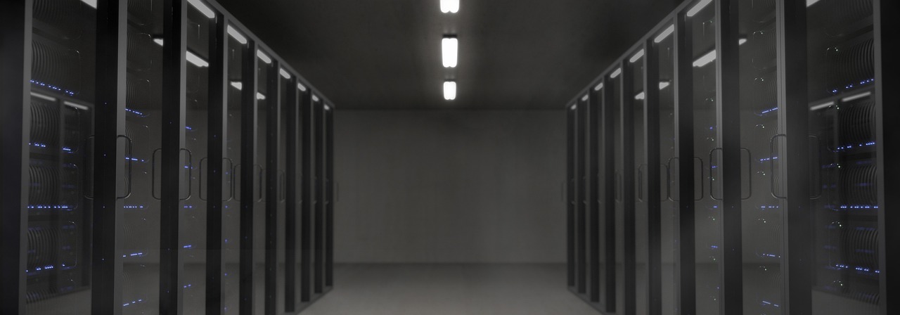 server room green lights